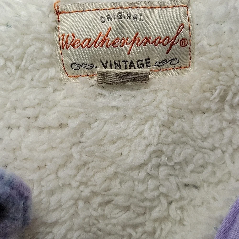 Original Vintage Weatherproof Girl's Pastel Sherpa lined Sz‎ 14/16